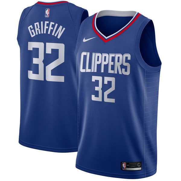Los Angeles Clippers #32 Blake Griffin Blue Nike Swingman Stitched NBA Jersey